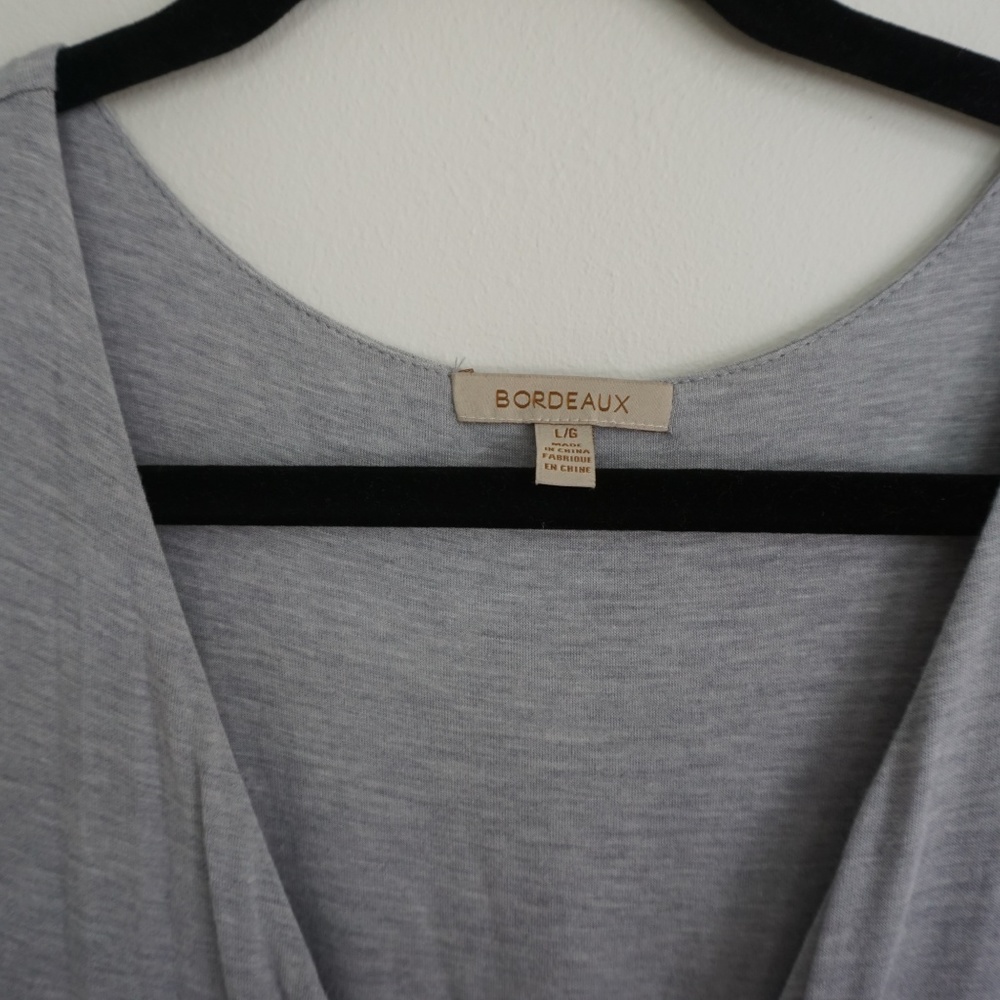 Anthropologie - Bordeaux Jersey Maxi Dress -- - Picture 4 of 8